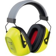 Honeywell North Honeywell VeriShield„¢ 1035110-VS 100 Passive Earmuffs, Over The Head, Hi-Viz Yellow, NRR 30 1035110-VS